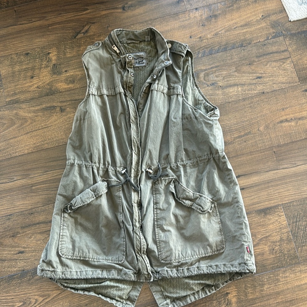 Levi Strauss 2X tunic military green vest